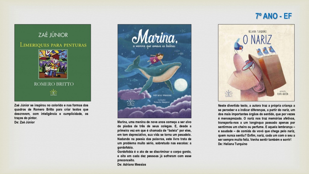 Projeto Literatura: uma janela aberta para o saber