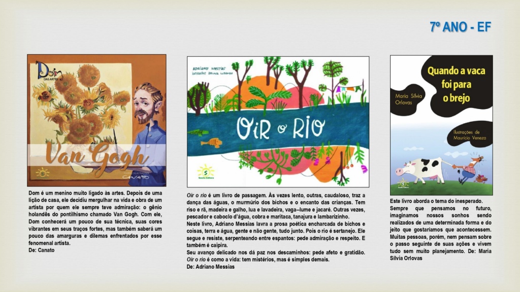 Projeto Literatura: uma janela aberta para o saber